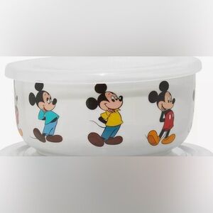 Disney Mickey Mouse Evolution Nesting Bowl with Pressure Release Lid